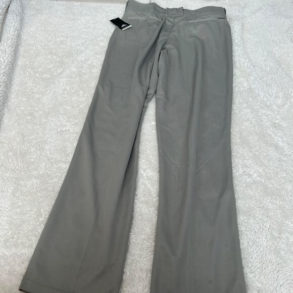 NWT Adidas Men Triple Strip Grey Baseball Pants M Athleisure Luxe Casual Workout - Picture 3 of 8